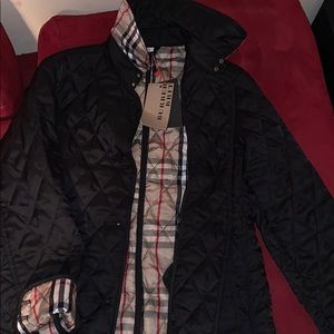 Burberry quilted jacket